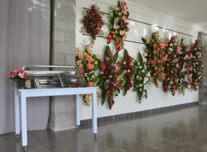 bouquet de fleurs au magasin